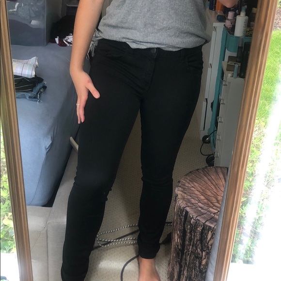 American Eagle Full Length Black Jeggings - Picture 2 of 3